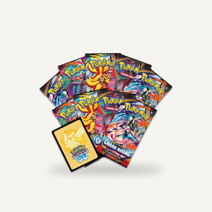 Chaos Rising Elite Trainer Box contents: booster packs and promo card