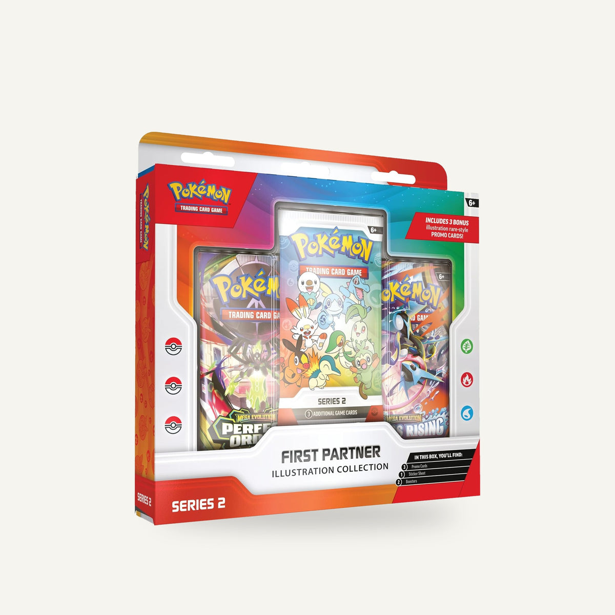 Pokémon TCG First Partner Illustration Collection Series 2 box, front