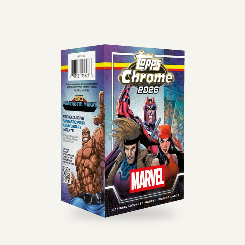 2026 Topps Chrome Marvel Comics Value Box
